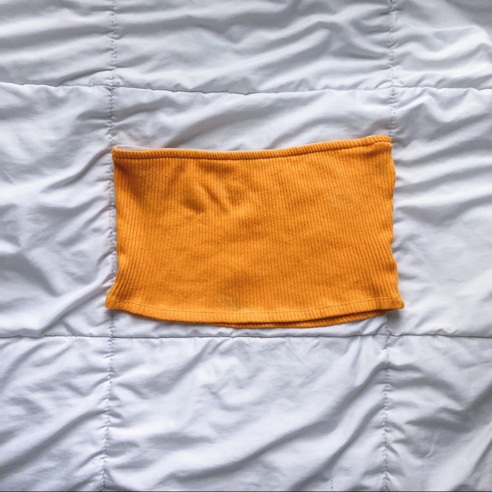 Urban Outfitters Yellow Bandeau